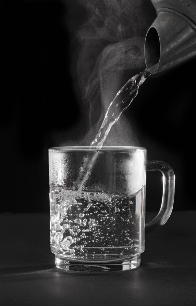 Start with a glass of warm water (optionally with lemon) to kickstart digestion.