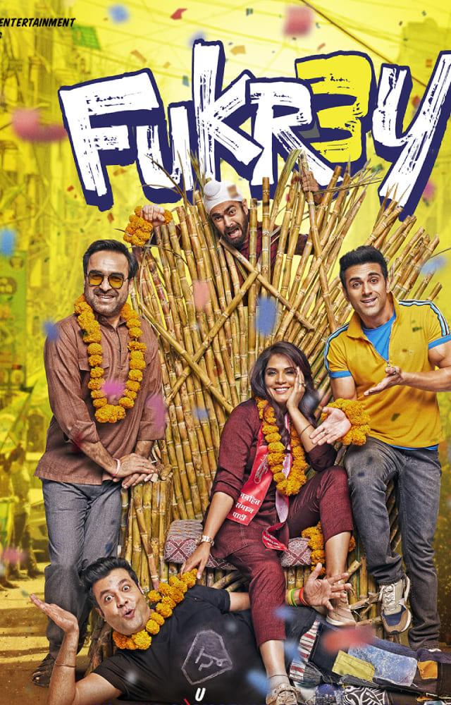The RIcha Chaddha - Pankaj Tripathi starrer is a comedy riot. The Fukrey series will never disappoint you.