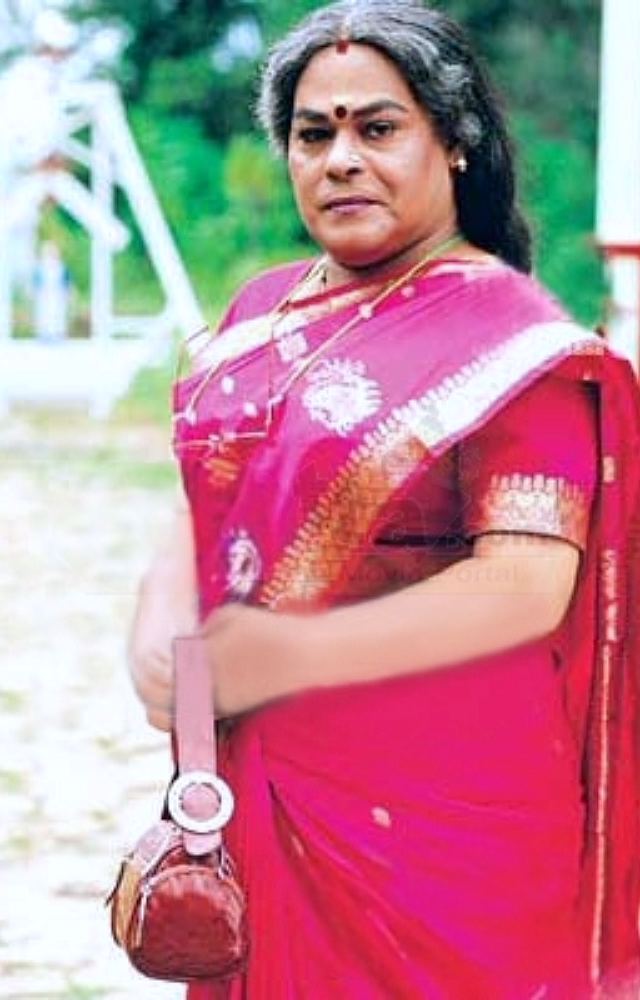 Innocent portrayed Rosamma, a strong-willed woman who stands up against injustice, His performance was a blend of humor and resilience.
