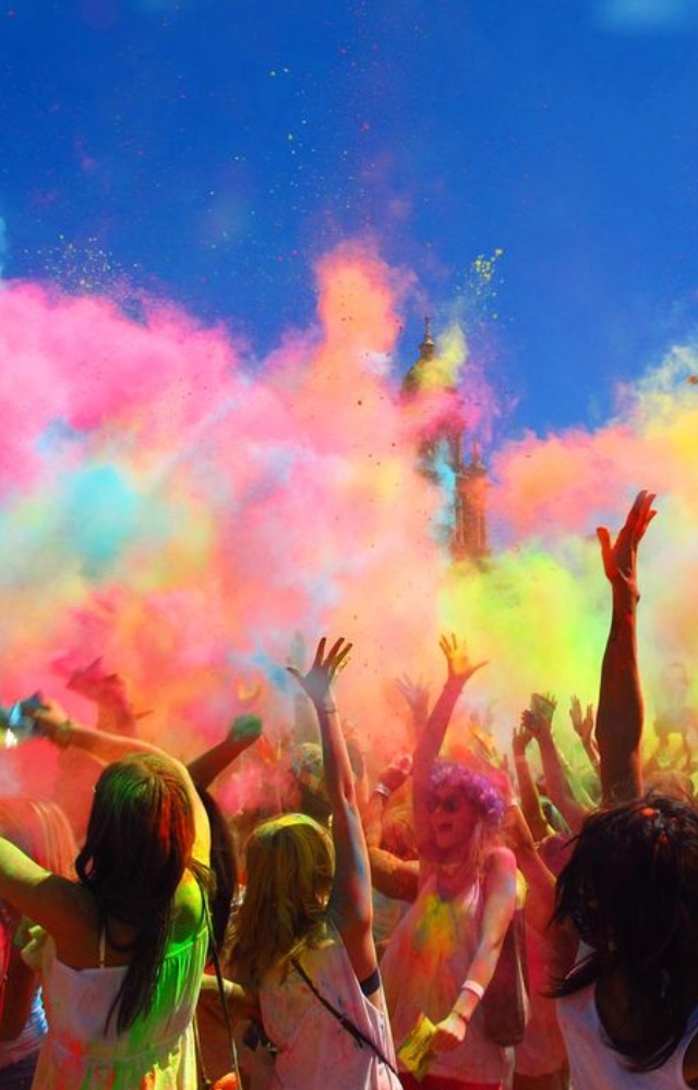 Stay clear of crowded locations during the festival as this could lead to stampede problems and other undesired issues.
