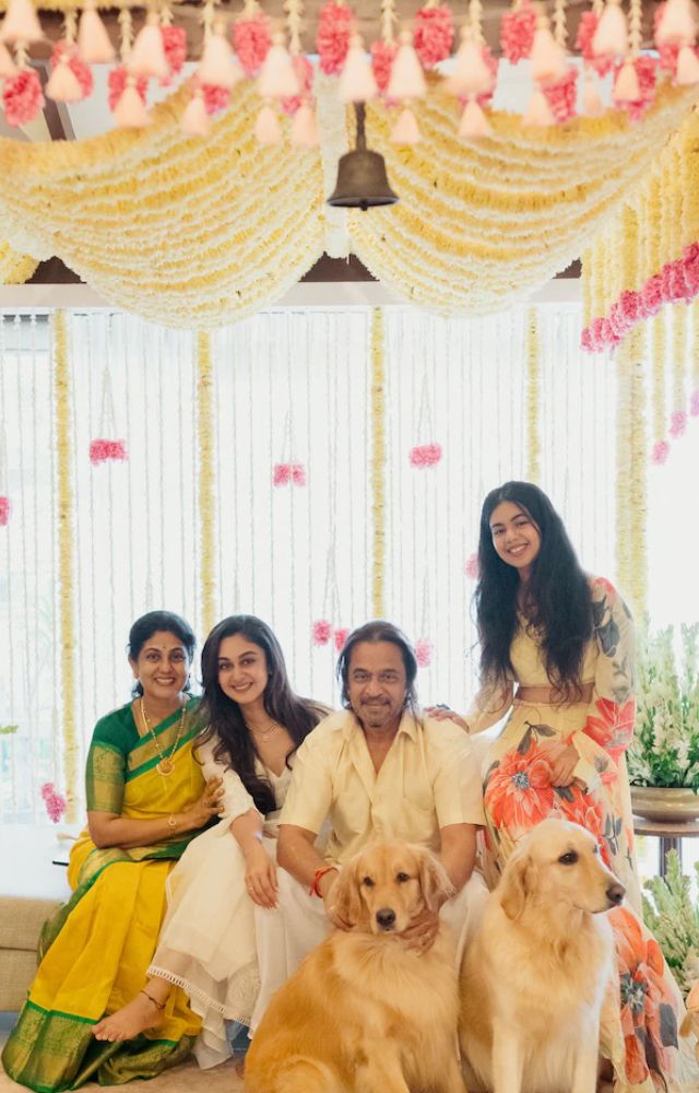 Aishwarya`s Haldi ceremony unfolded at her Chennai residence amidst close family and friends.  