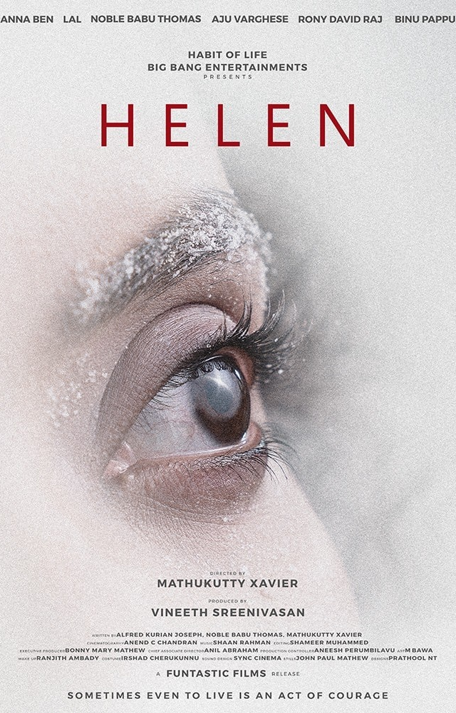 Helen is a gripping Malayalam survival thriller film released in 2019 which unfolds as a tense and emotional battle for survival ensues.