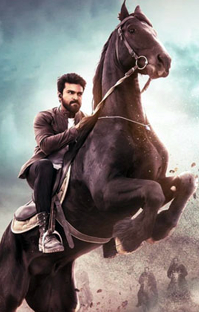 Blaze, Ram Charan`s newest equine companion, is revealed to the public. Discover Charan`s close relationship with horses and get a taste of his love.
