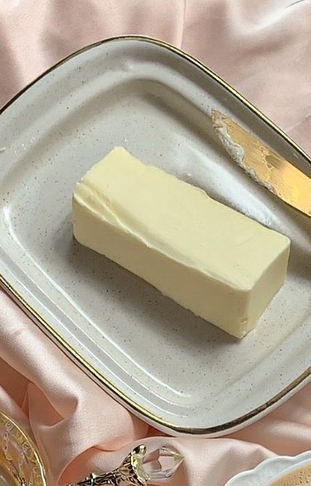 Unable to cut frozen butter?