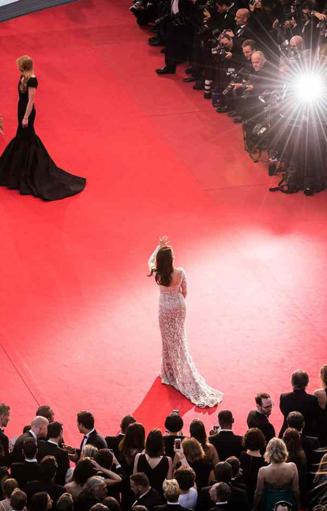 The official Cannes Film Festival website states that France Télévisions will broadcast live, exclusive content from the festival.