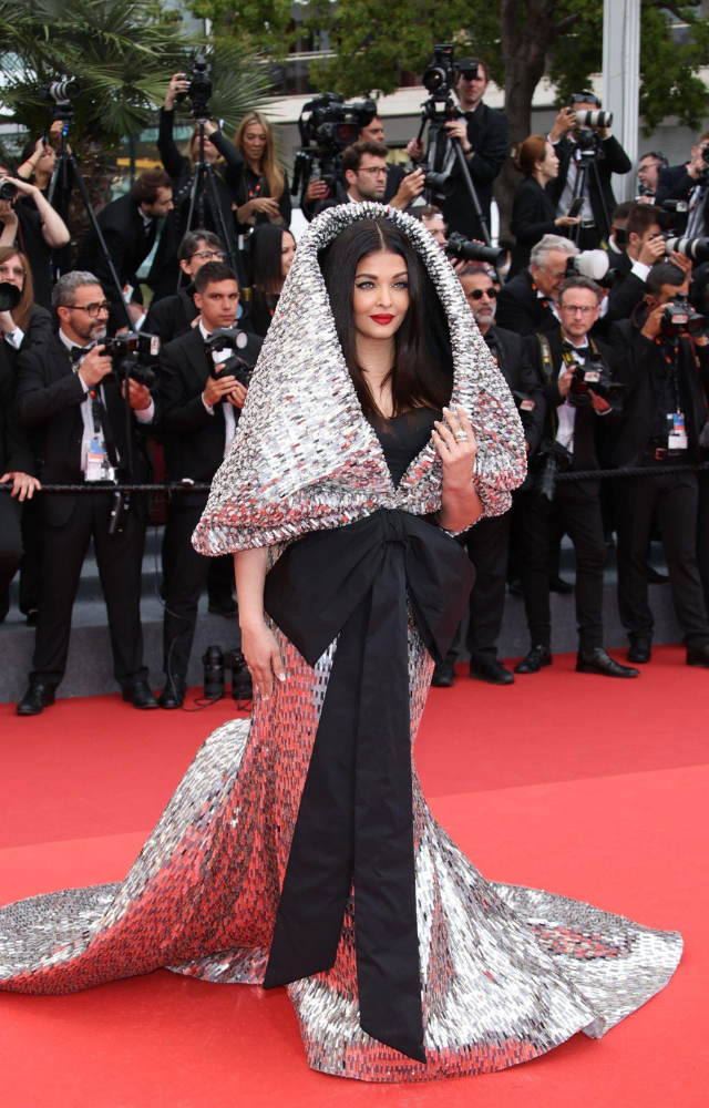 Frequently a main attraction at the Cannes Film Festival, Aishwarya Rai Bachchan is renowned for her elegant red carpet looks
