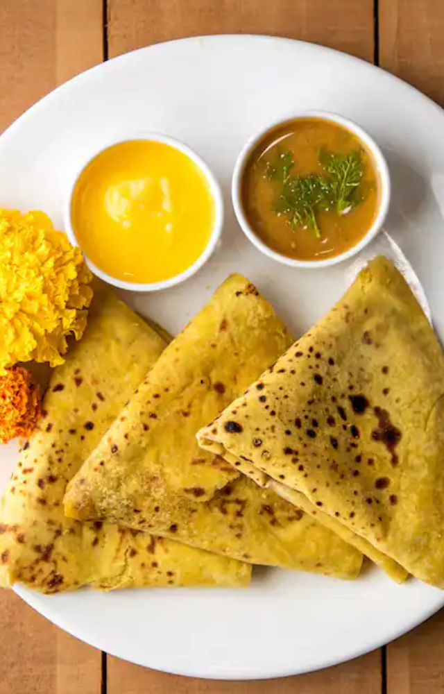 Puran Poli is a traditional sweet flatbread from India,enjoyed during festivals like Akshaya Tritiya and Holi.It`s especially popular in states like Maharashtra