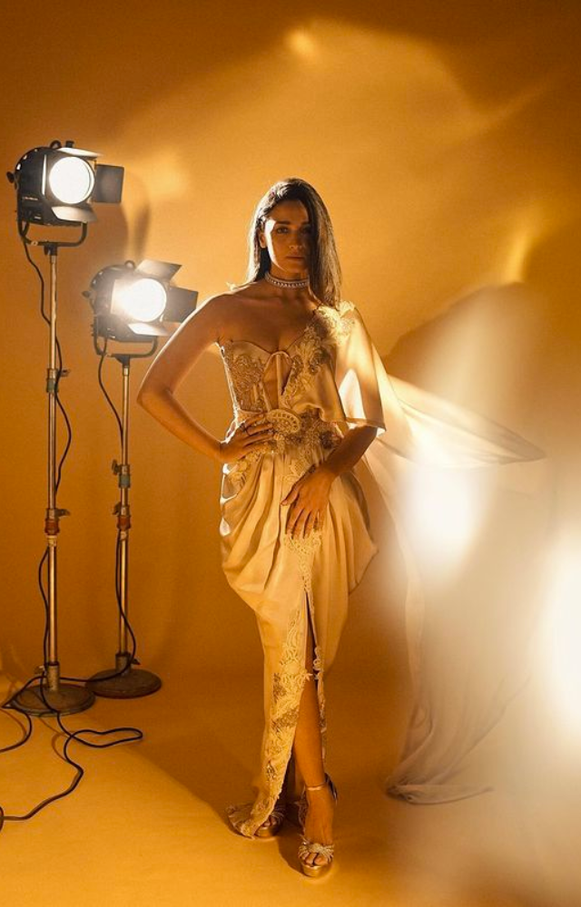 Witness Alia Bhatt`s radiant charm as she sizzles in a captivating photoshoot, defining glamour and allure effortlessly.