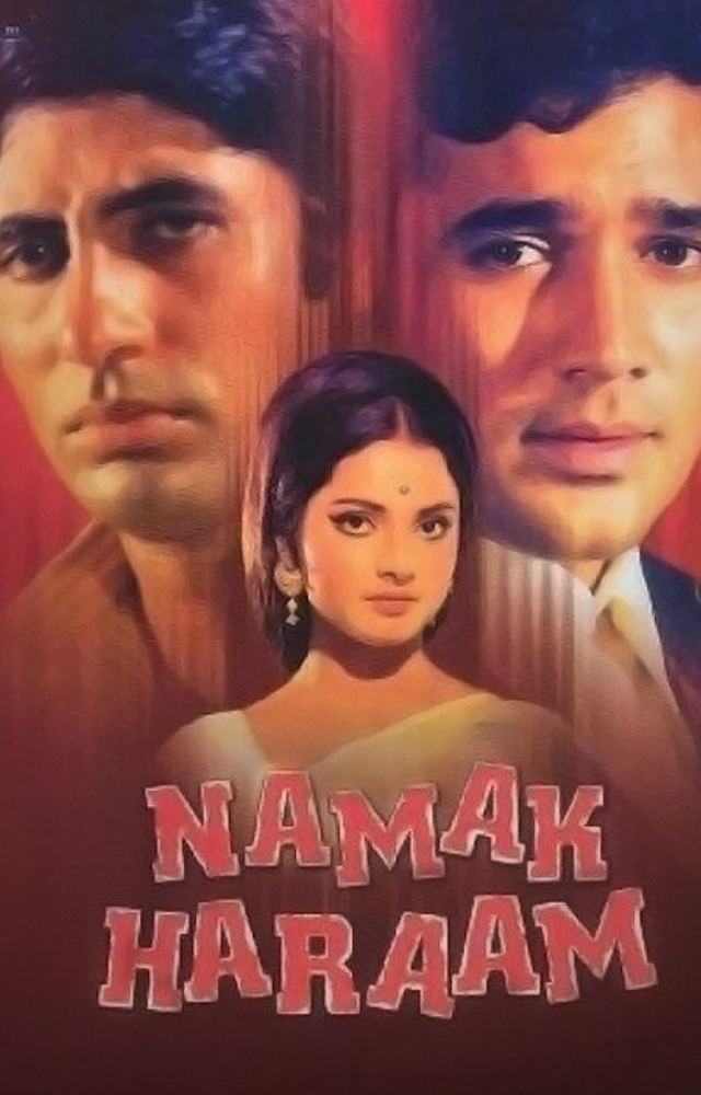 Bollywood`s 'Namak Haraam' is a masterpiece.The movie looks at issues of loyalty, friendship, and the conflict between one`s own morals and those of society