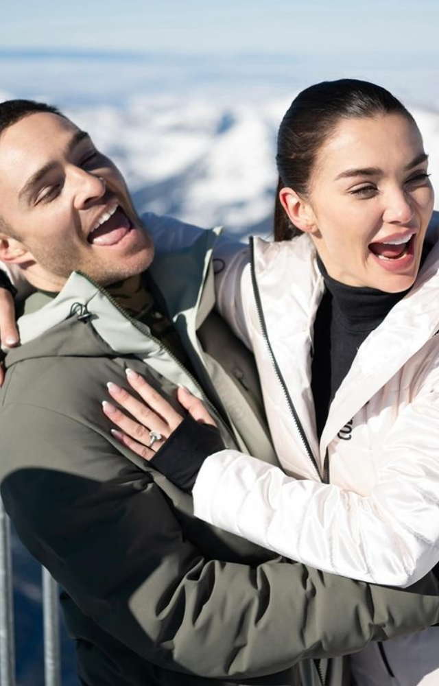 Amy Jackson and Ed Westwick got engaged in Switzerland`s Gstaad, marking a romantic chapter in their love story.