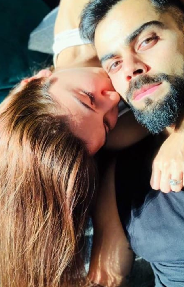 The couple can be seen holding hands, giving passionate kisses, and holding lovingly in these pictures, which highlight the romance and passion