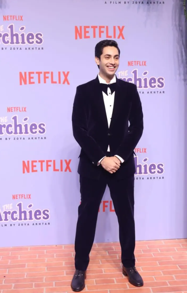 Agastya Nanda, an Indian artist, is the grandson of acclaimed actors Amitabh Bachchan and Jaya Bachchan.
