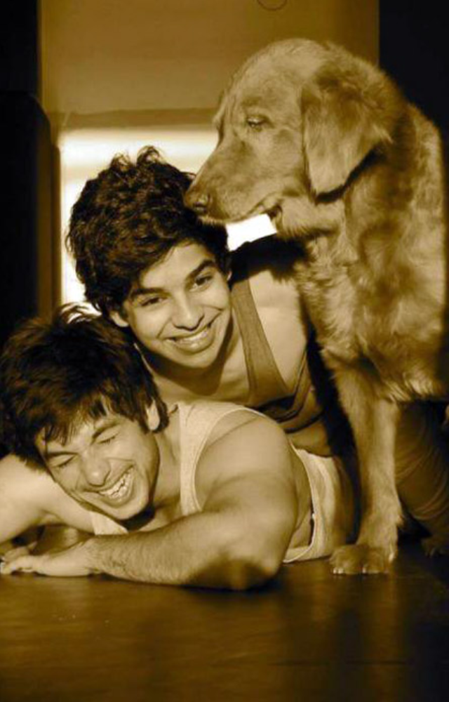 Despite not being biological brothers, Shahid Kapoor and his half-brother Ishaan Khatter have a strong relationship.
