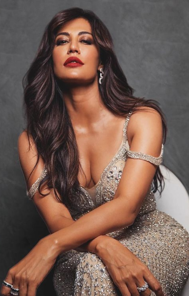 Chitrangda steals the show in a gorgeous silver outfit, her magnetic presence and searing flair radiating heat.