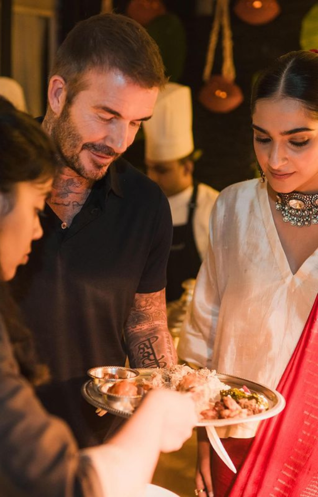 Sonam Kapoor and Anand Ahuja curate an unforgettable evening, opening their doors to David Beckham welcome to their home