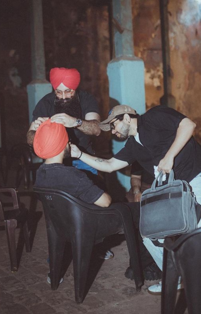 Gurpartap Singh expertise in turban styling has earned him recognition as the top celebrity turban stylist globally, a testament to his talent and dedication.