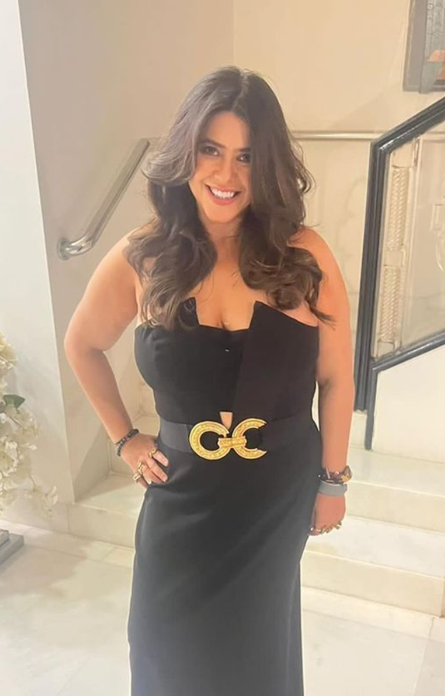 Ekta Kapoor shines as she receives the International Emmy Directorate Award, celebrating her influential role in entertainment.