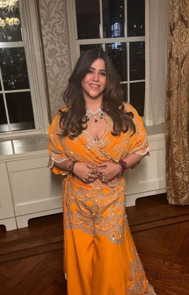 Ekta Kapoor awarded International Emmy Directorate honor, recognizing her outstanding contribution to the industry.