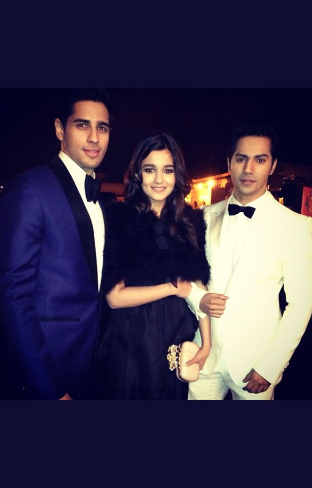 Alia Bhatt’s first pic with Sidharth Malhotra & Varun Dhawan: Alia Bhatt posted her first picture alongside co-stars Sidharth Malhotra and Varun Dhawan