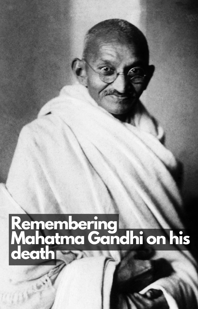 Mahatma Gandhi death anniversary 2024
