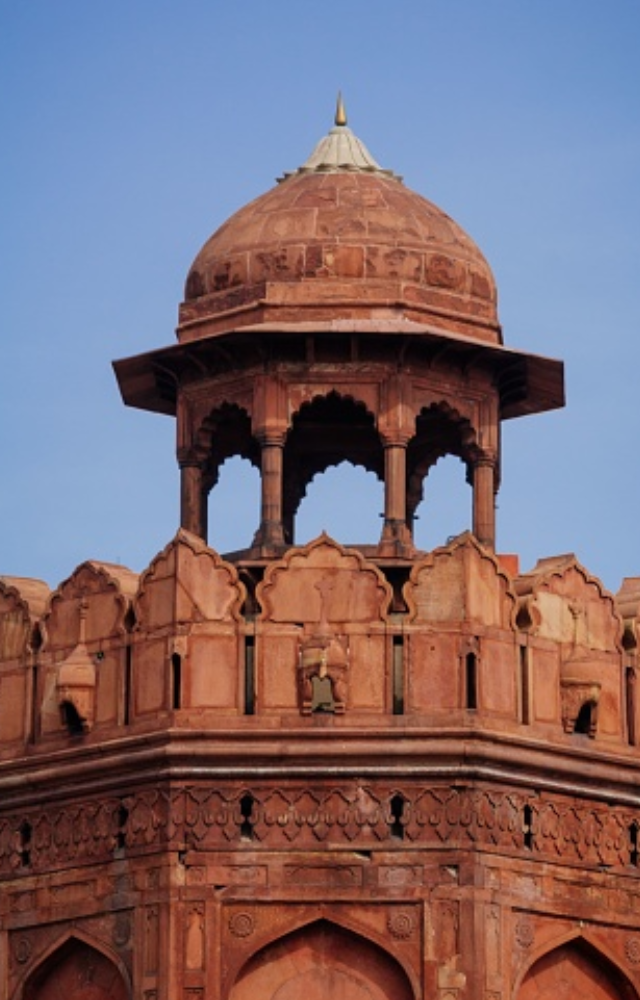 Red Fort is situated in Delhi. It is a must-visit location for travelers and history lovers alike because of its magnificent red sandstone