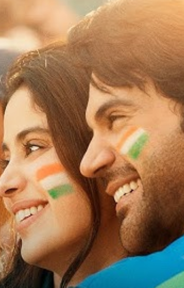 The film`s central characters are the wonderfully cast Janhvi and Rajkummar. Audiences find them relevant and charming because of their chemistry and dynamics