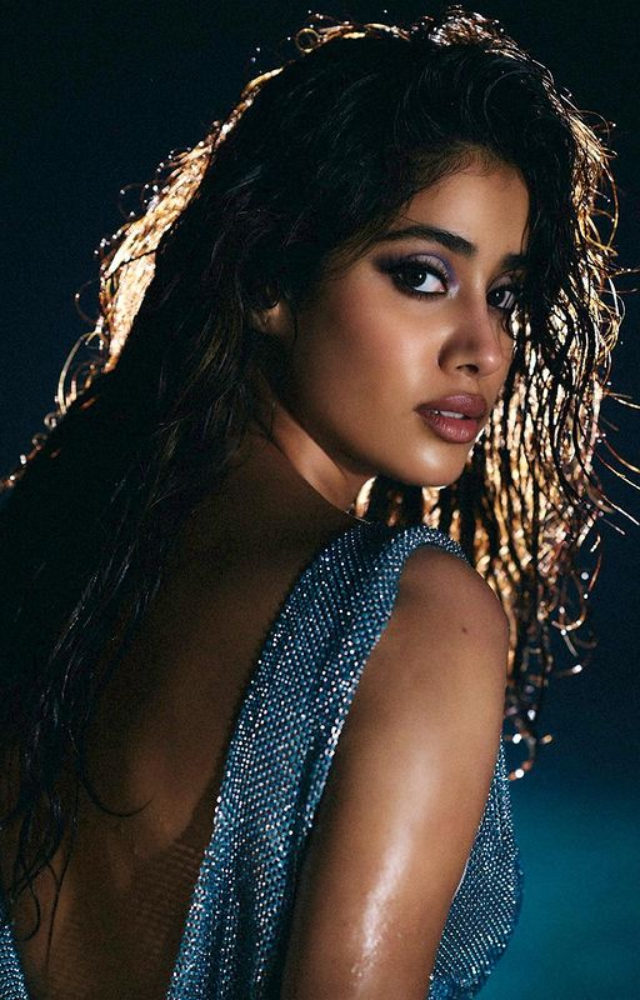 Janhvi Kapoor pays a stunning tribute as she channels the sizzling elegance of her iconic mother, Sridevi, in new captivating photos.