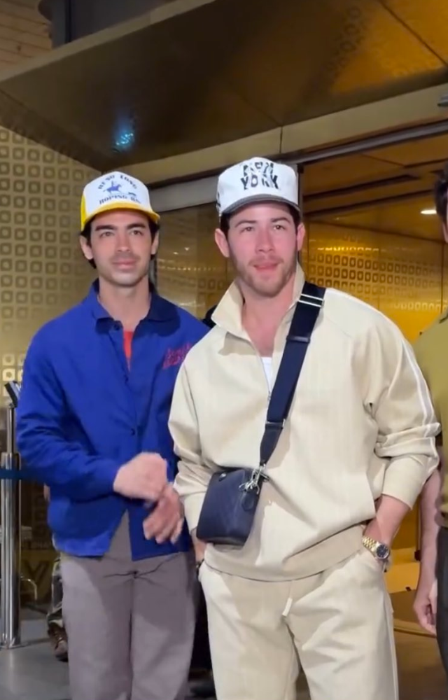 The city buzzes with excitement as Nick, Kevin, and Joe Jonas make a grand entrance for their epic Lollapalooza performance.