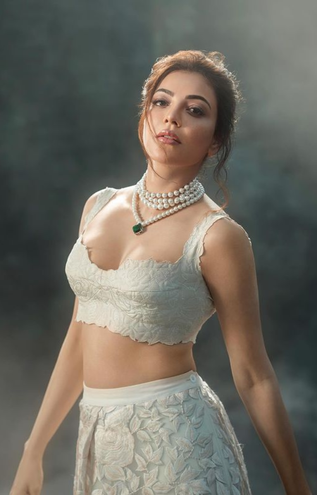 Kajal Aggarwal, renowned Indian actress, shines in 'Satyabhama,' portraying a strong police officer. But first, let`s admire her Instagram elegance.