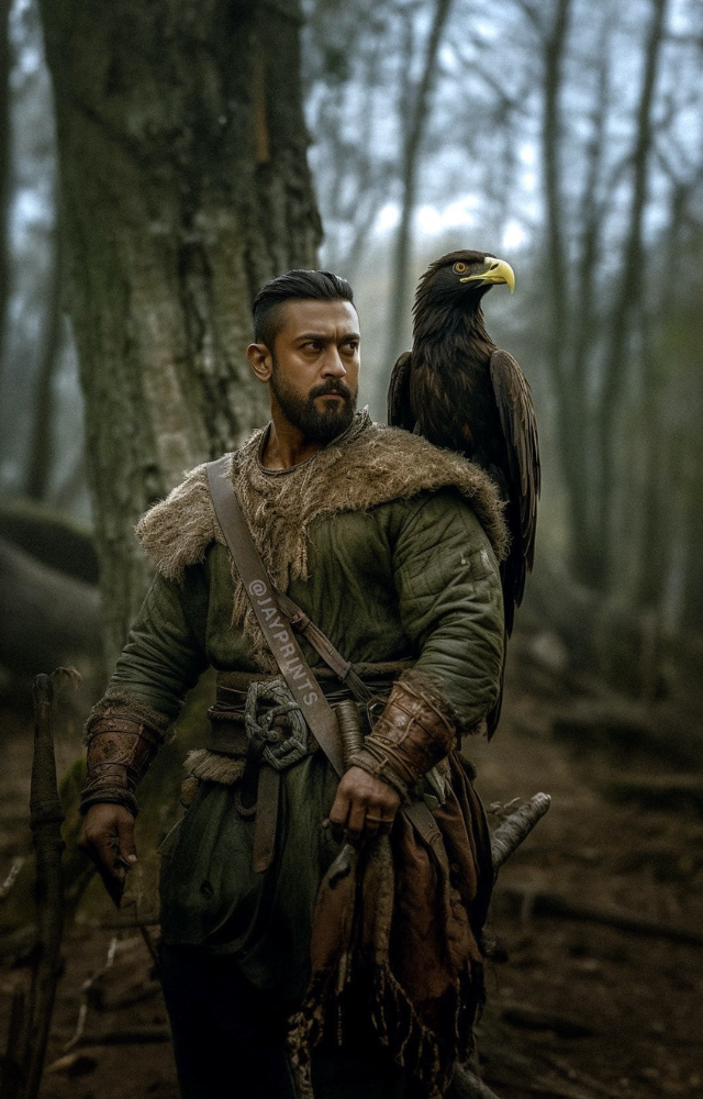 Witness the extraordinary in 'Kanguva,' as characters set out on a journey that crosses dimensions and skillfully combines fiction and reality.
