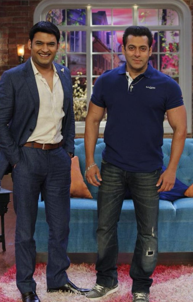 Salman Khan often visits 'The Kapil Sharma Show.' His frequent appearances on the show are always a treat for fans.