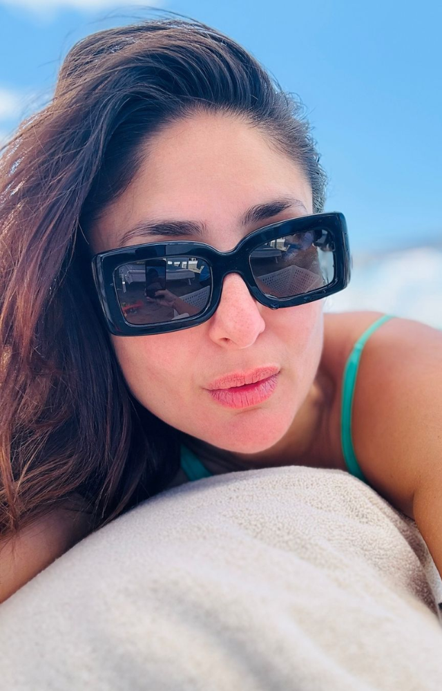 Bebo in the beach with Saif Ali Khan