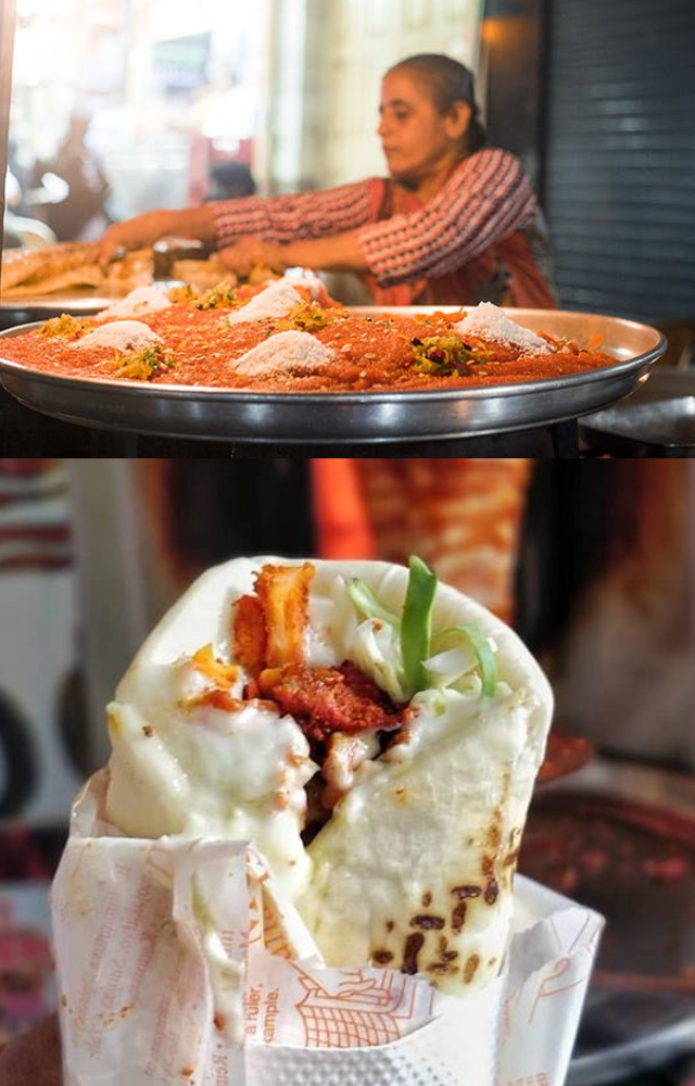 The best non-vegetarian food in the city can be found at this bustling, well-liked street food spot close to Mahim