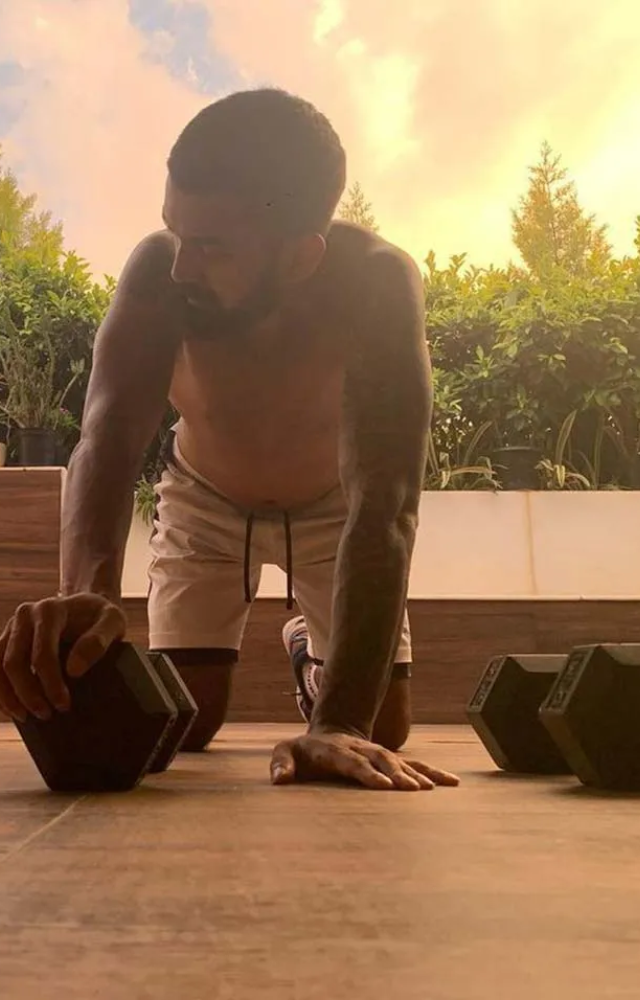 Rahul likely keeps up a strict routine of exercise to help his cricket game and overall training. He might have access to a well-equipped at home