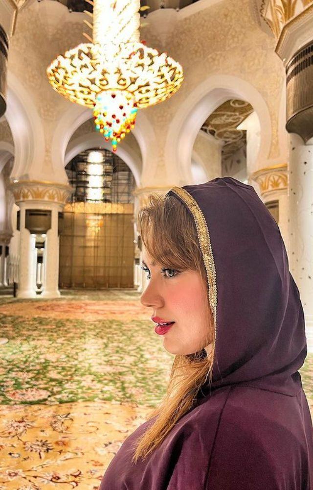 Munmun Dutta in Abu Dhabi
