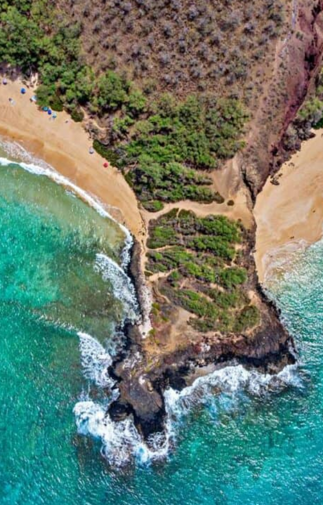 Little Beach, nestled on the southern coast of Maui, Hawaii, is renowned as a picturesque and iconic nude beach.