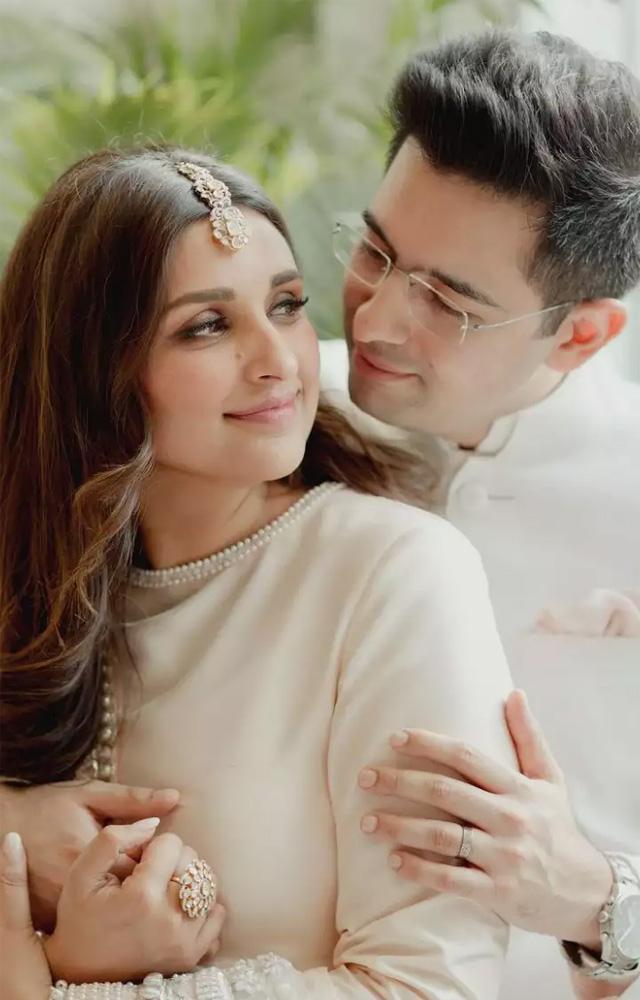 Parineeti-Raghav Wedding: Bride & Groom