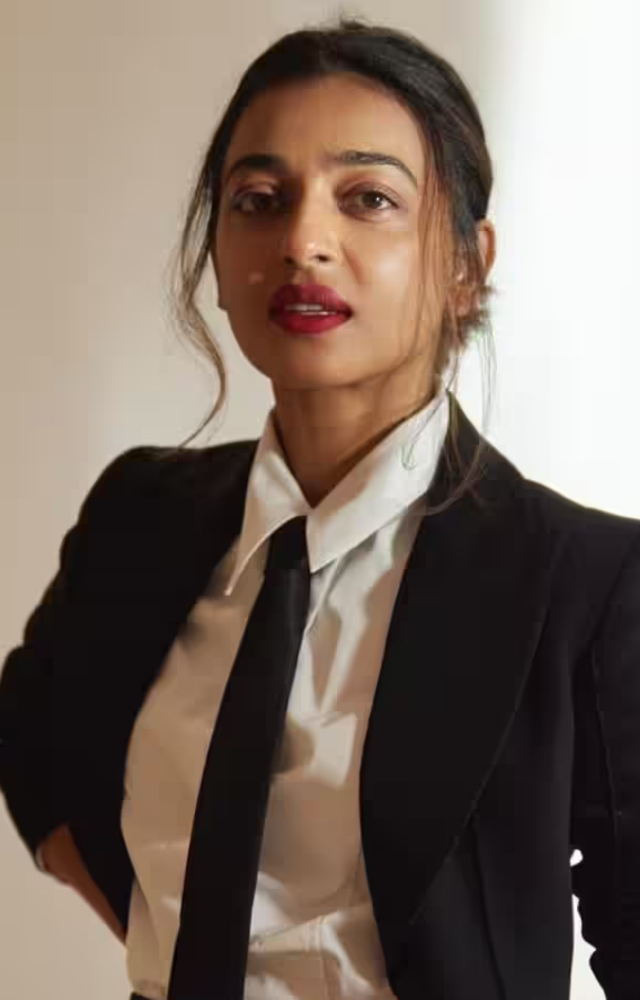 Radhika Apte, known for diverse roles, is a celebrated Indian actress admired for her acting prowess.