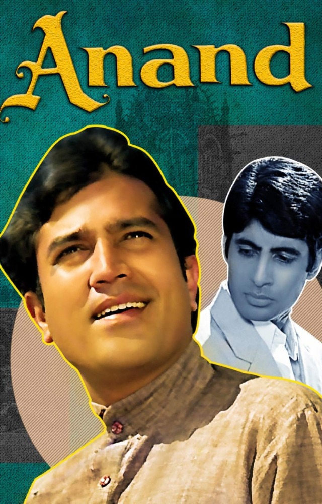 Rajesh and Amitabh create magic in this heart-wrenching tale of friendship and love. Anand, directed by Hrishikesh Mukherjee