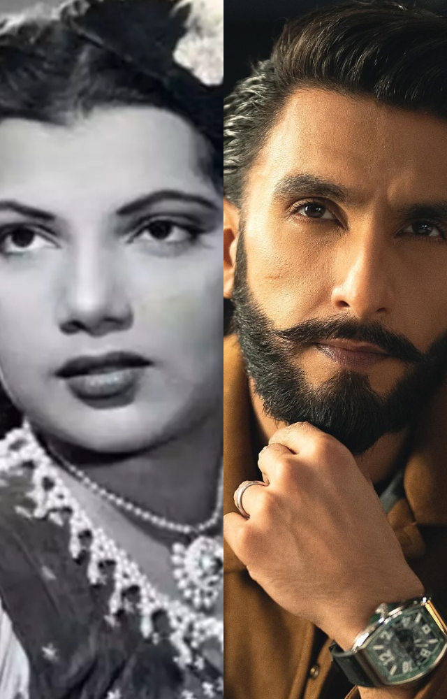 Ranveer`s Grandmother:Part of Bollywood