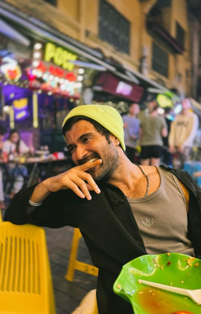 Vijay Deverakonda spends precious time spending 'me time' with a particular someone, making memories that are full of joy, laughing, and companionship.