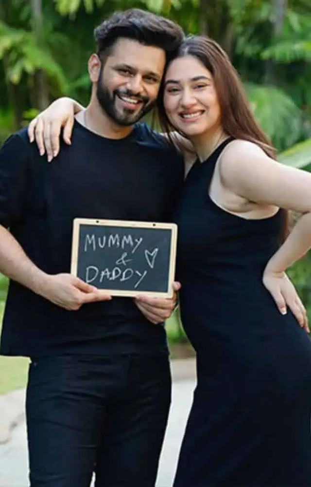Singing sensation Rahul and his actress wife Disha celebrate the birth of their precious baby girl, bringing happiness to their family and fans alike.