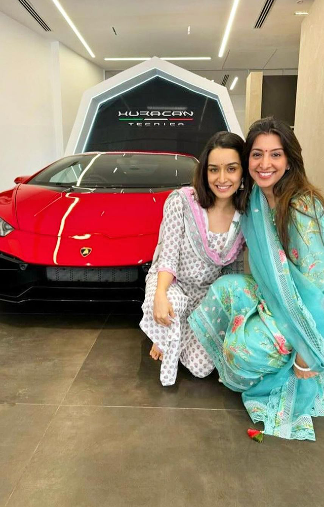 Shraddha kapoor Buys new Lamborghini