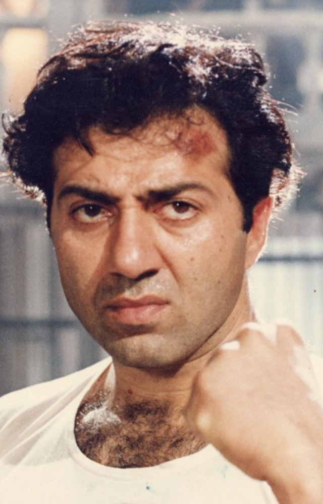 Yet another superhit Sunny Deol film, Ghatak, was about societal drama and also starred Meenakshi Seshadri, Amrish Puri, and Danny Denzongpa.