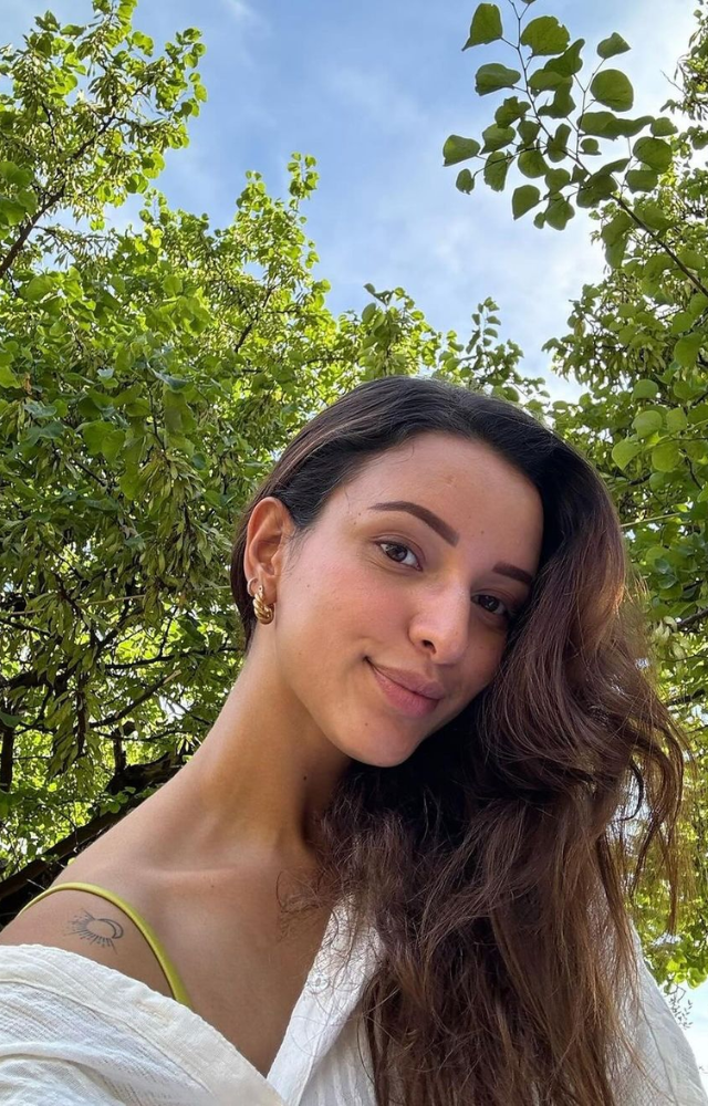 Tipti Dimri captures a perfect selfie, her glowing face and sparkling eyes radiating joy and confidence, making every moment a picture-perfect memory.