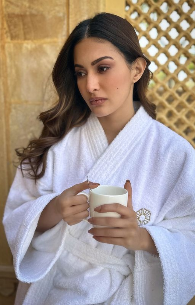 Actress Amyra Dastur reflects on Valentine`s, sharing thoughts on love and relationships, particularly after a breakup.