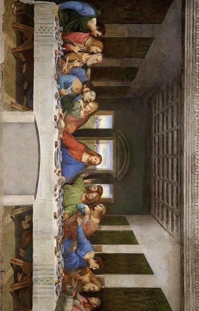Leonardo may have hidden musical notes and clues about Mary Magdalene in this iconic religious scene, sparking centuries of speculation and study.
