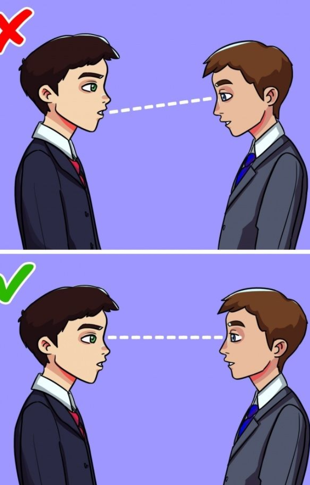 Maintaining natural, steady eye contact conveys confidence and sincerity, creating an unspoken bond that draws people toward you.
