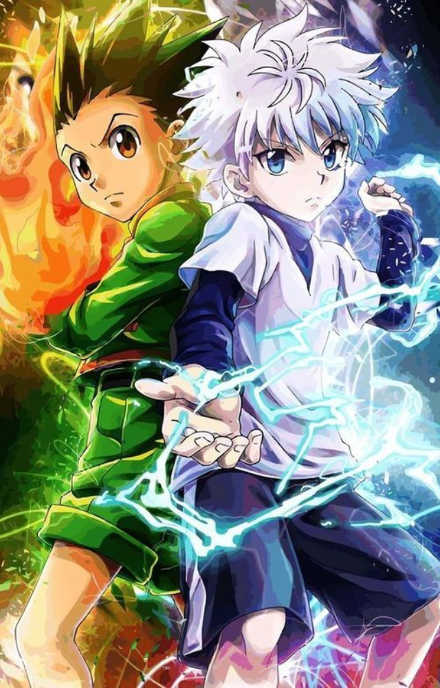 From trust to trauma, these two ride or die together. Killua’s calm vs. Gon’s fire makes their friendship dynamic and deeply human.
