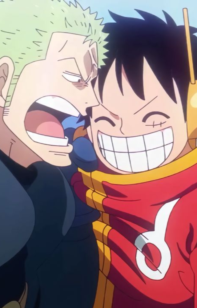 Captain and swordsman, built on trust and shared dreams. Zoro would die for Luffy — and that’s not just talk. Their loyalty defines the Straw Hats.

